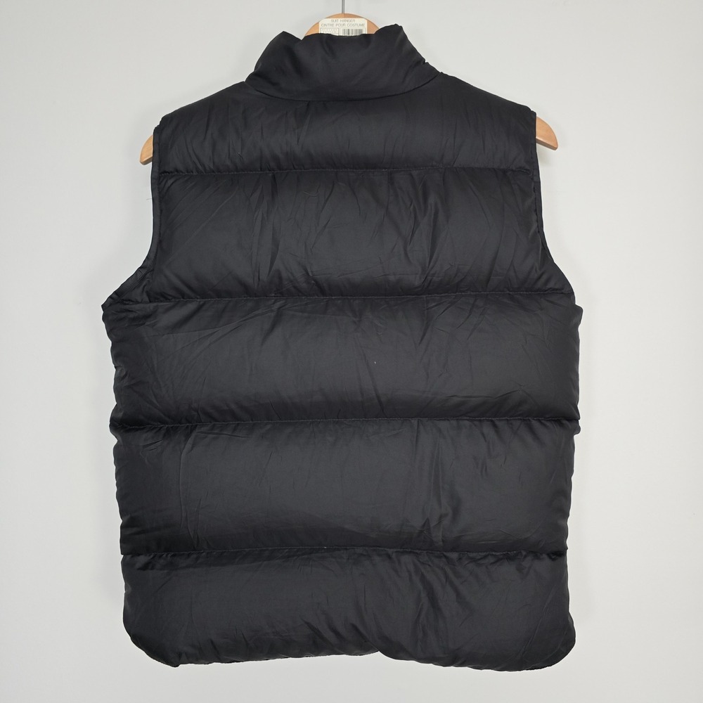 LL Bean Reversible Down Puffer Vest Womens S Olive Green Black Gorpcore Outdoor - Picture 7 of 15